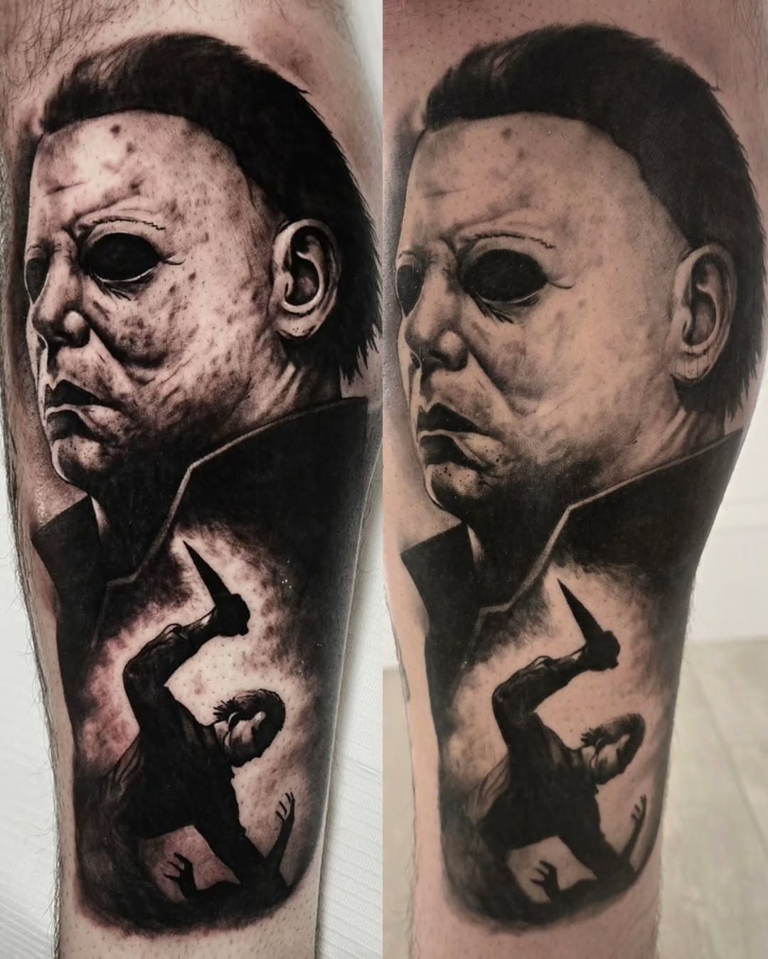 Tattoo by @zombrietattoos — realism, dark_realism