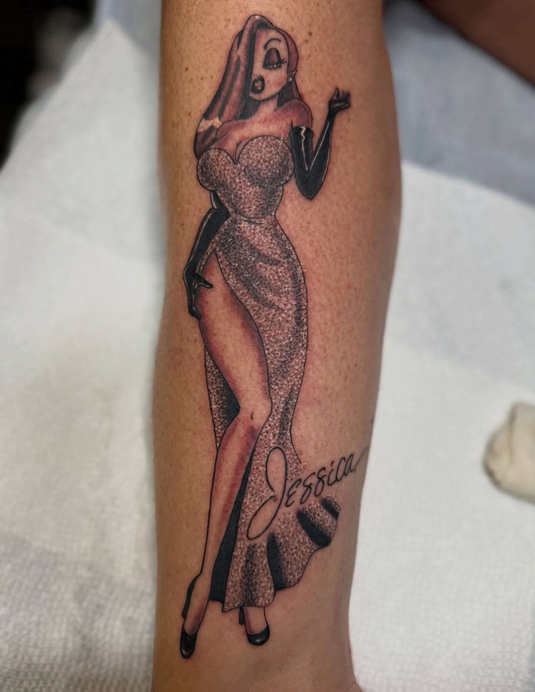 Tattoo by @firecrackertats — realism