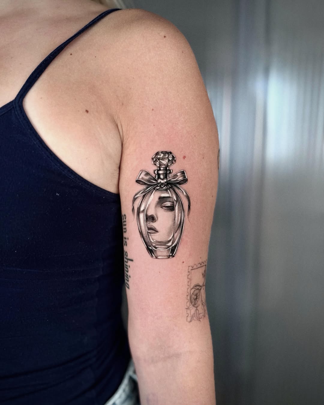 Tattoo by @mathisxavier.tattoo — realism, black_and_grey