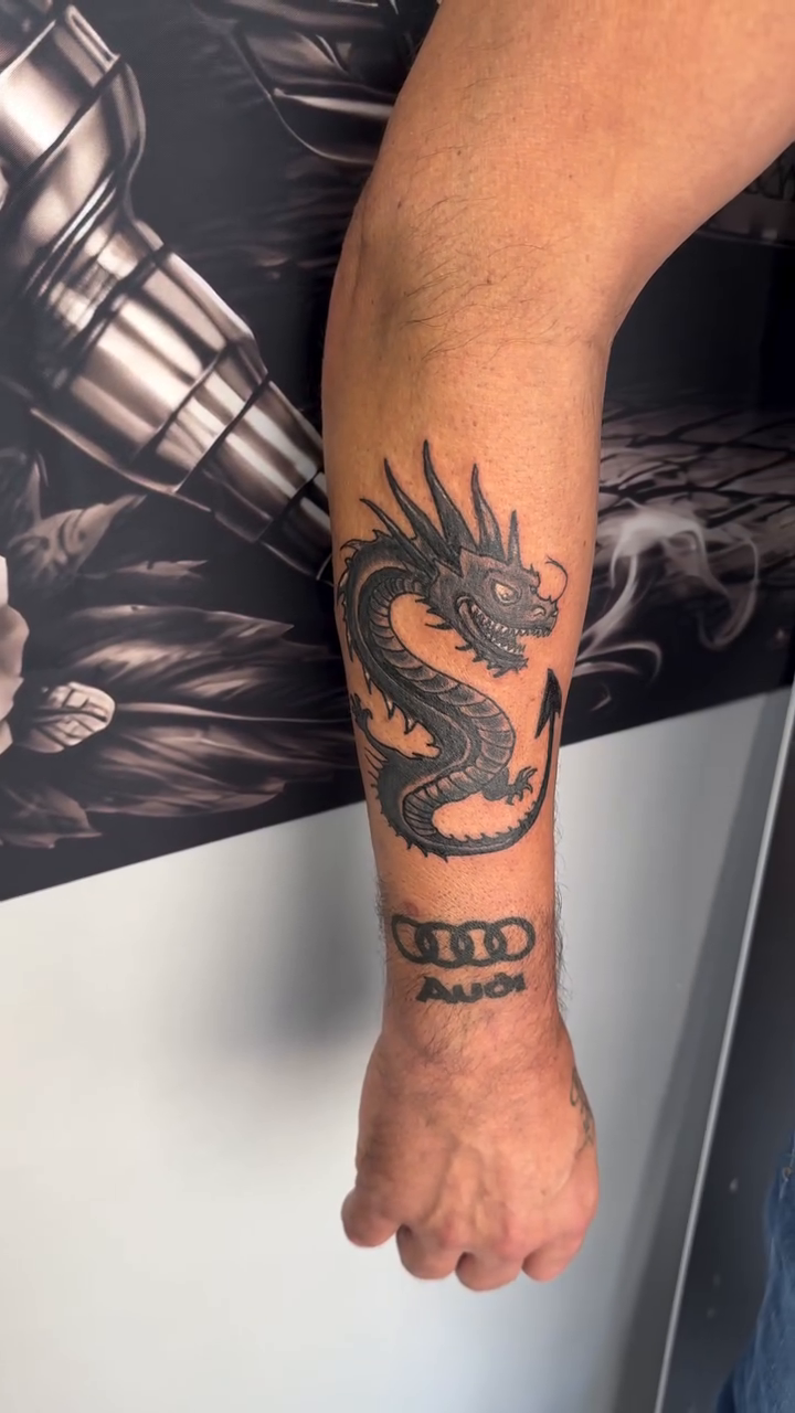 Tattoo by @503_tattoo_piercing — black_and_grey, illustrative