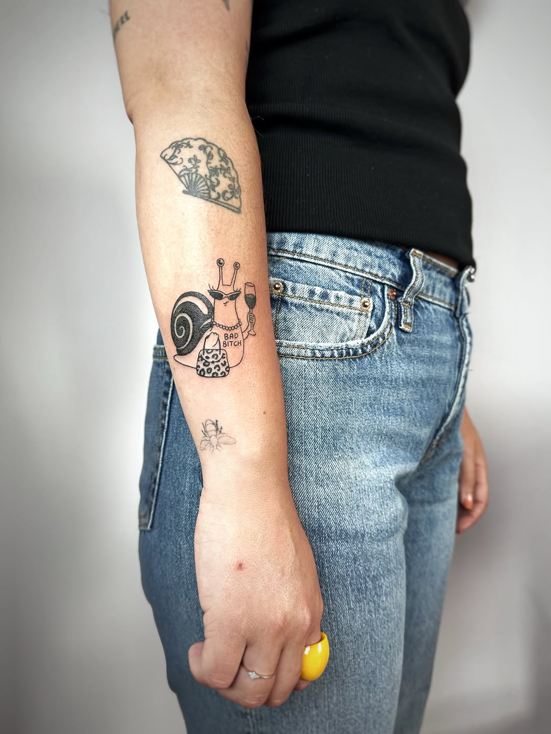 Tattoo by @culottee.ttt — illustrative, fine_line