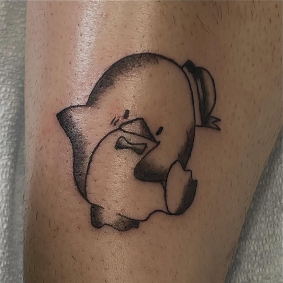 Tattoo by @cocoakiwis — black_and_grey