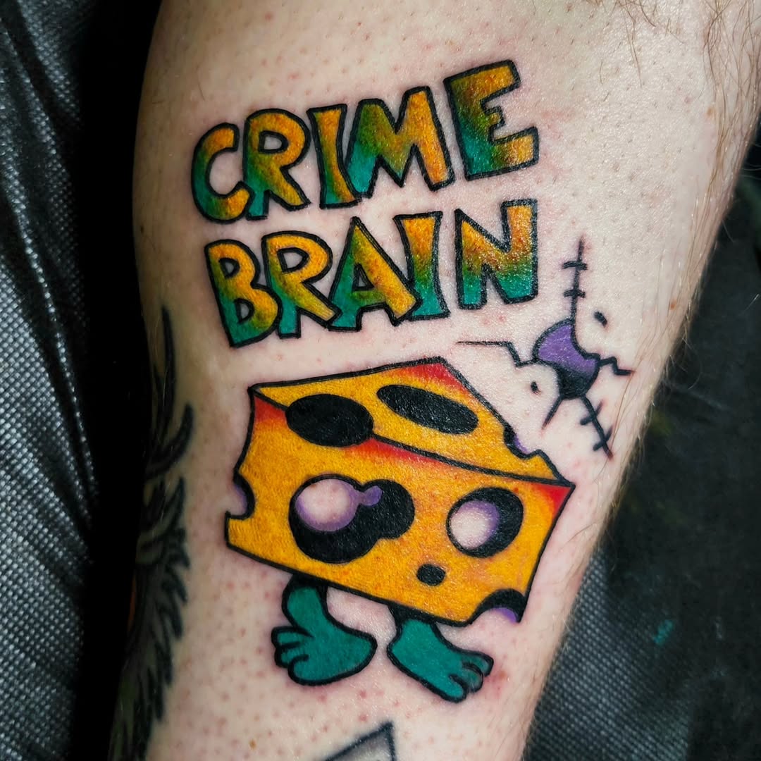 Tattoo by @sweaty.puff — new_school, illustrative