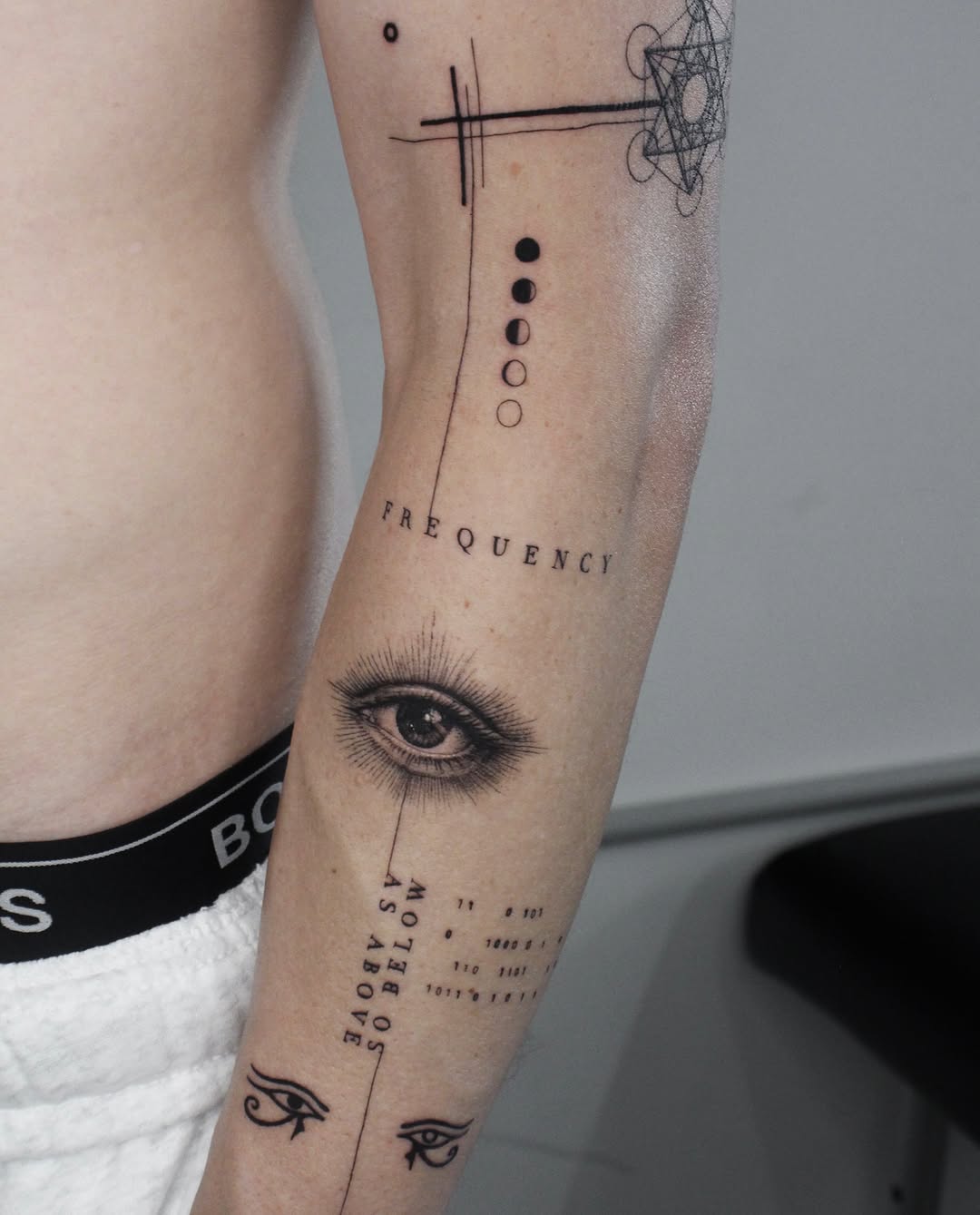 Tattoo by @ej.mireu_ink — fine_line, black_and_grey
