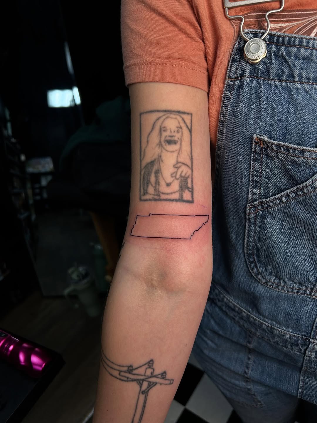 Tattoo by @lilbit.tat โ illustrative, black_and_grey