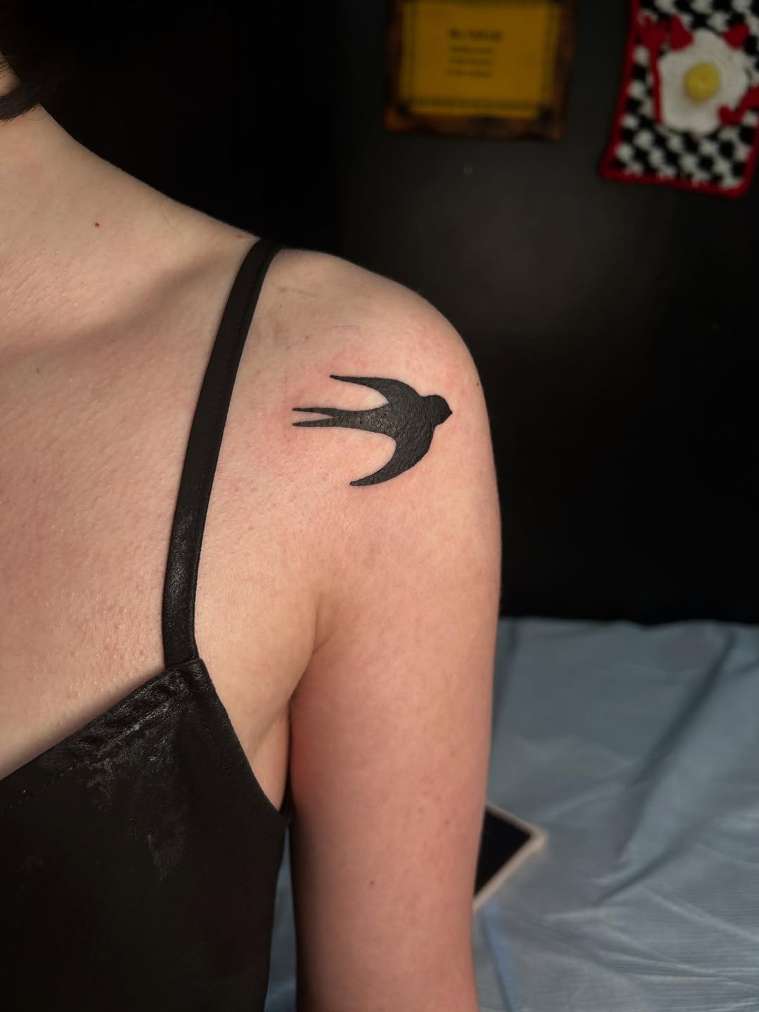 Tattoo by @lilbit.tat โ blackwork, illustrative