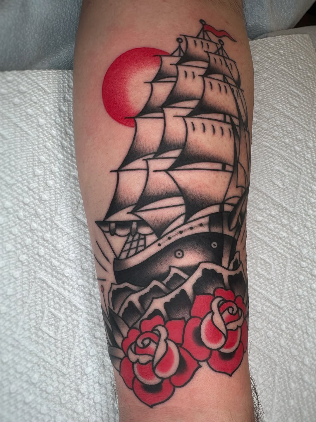 Tattoo by @corijamestattoo — american_traditional