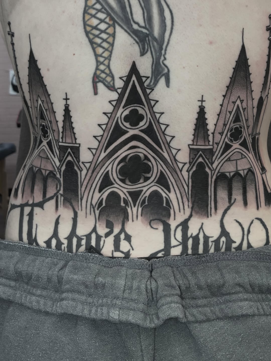 Tattoo by @amanda_deadly β blackwork, lettering_script