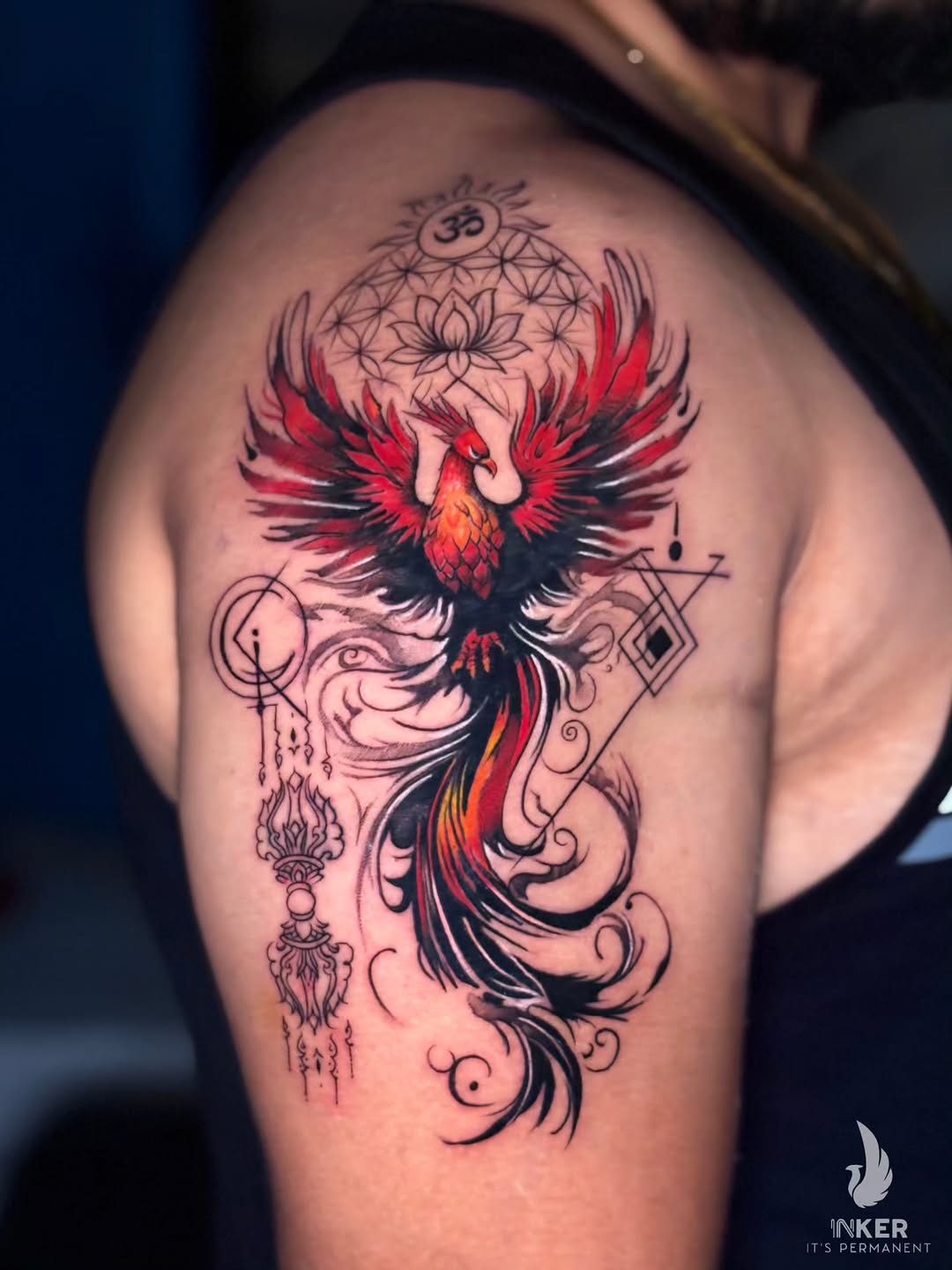 Tattoo by @suvo_the_inker — black_and_grey