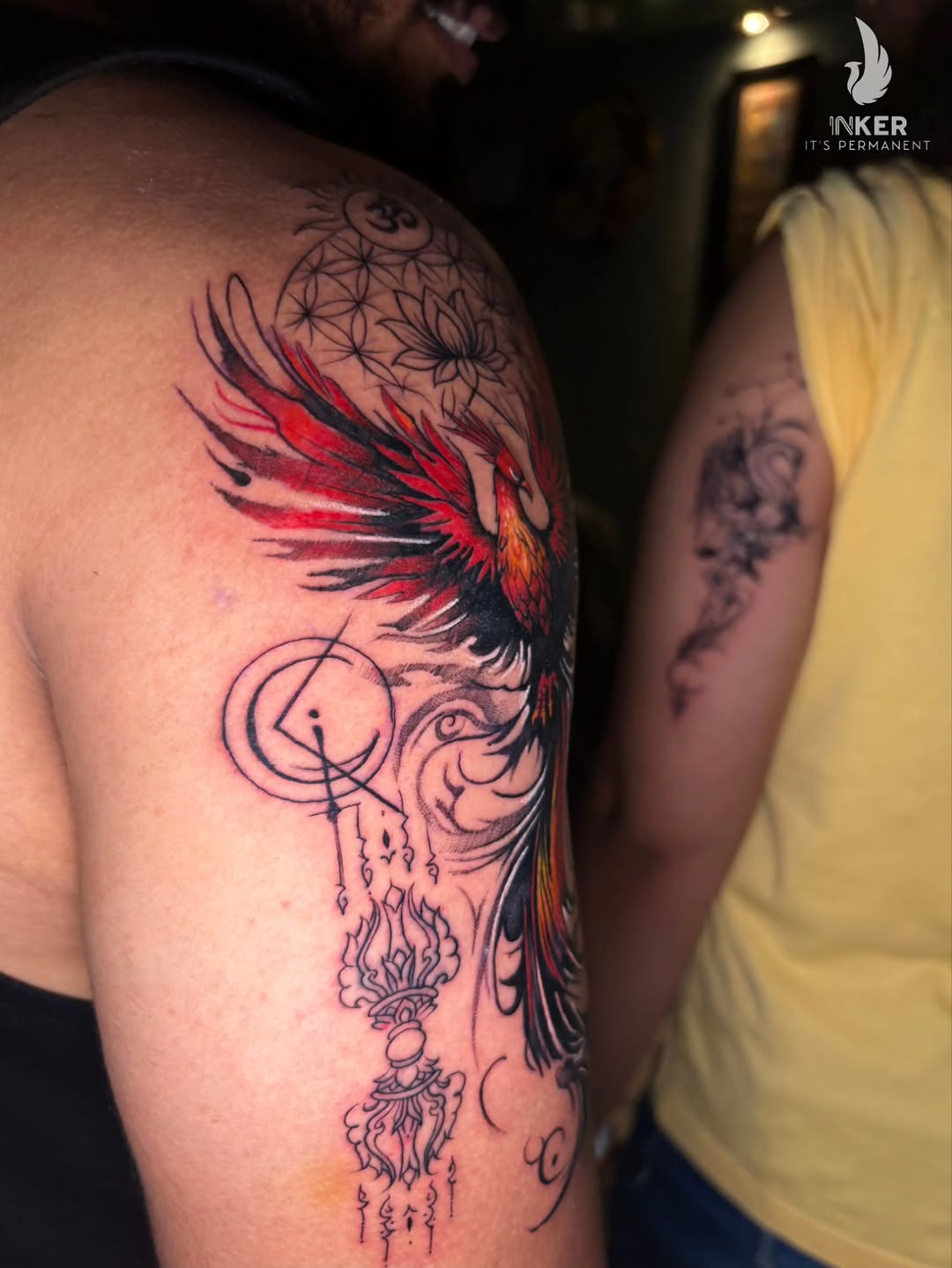 Tattoo by @suvo_the_inker — black_and_grey