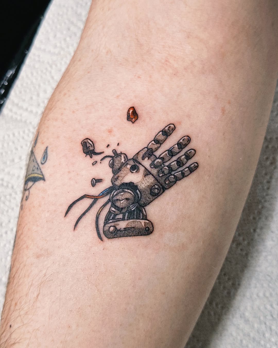 Tattoo by @rika.loli.lady — realism, trash_polka