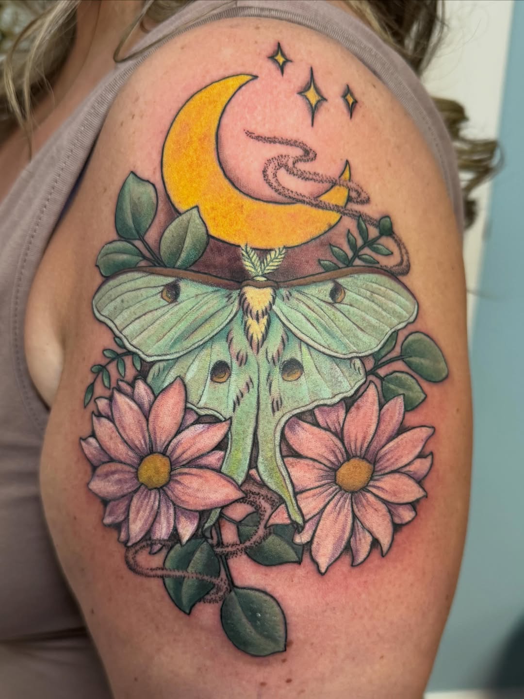 Tattoo by @mekong_lotus — neo_traditional, realism