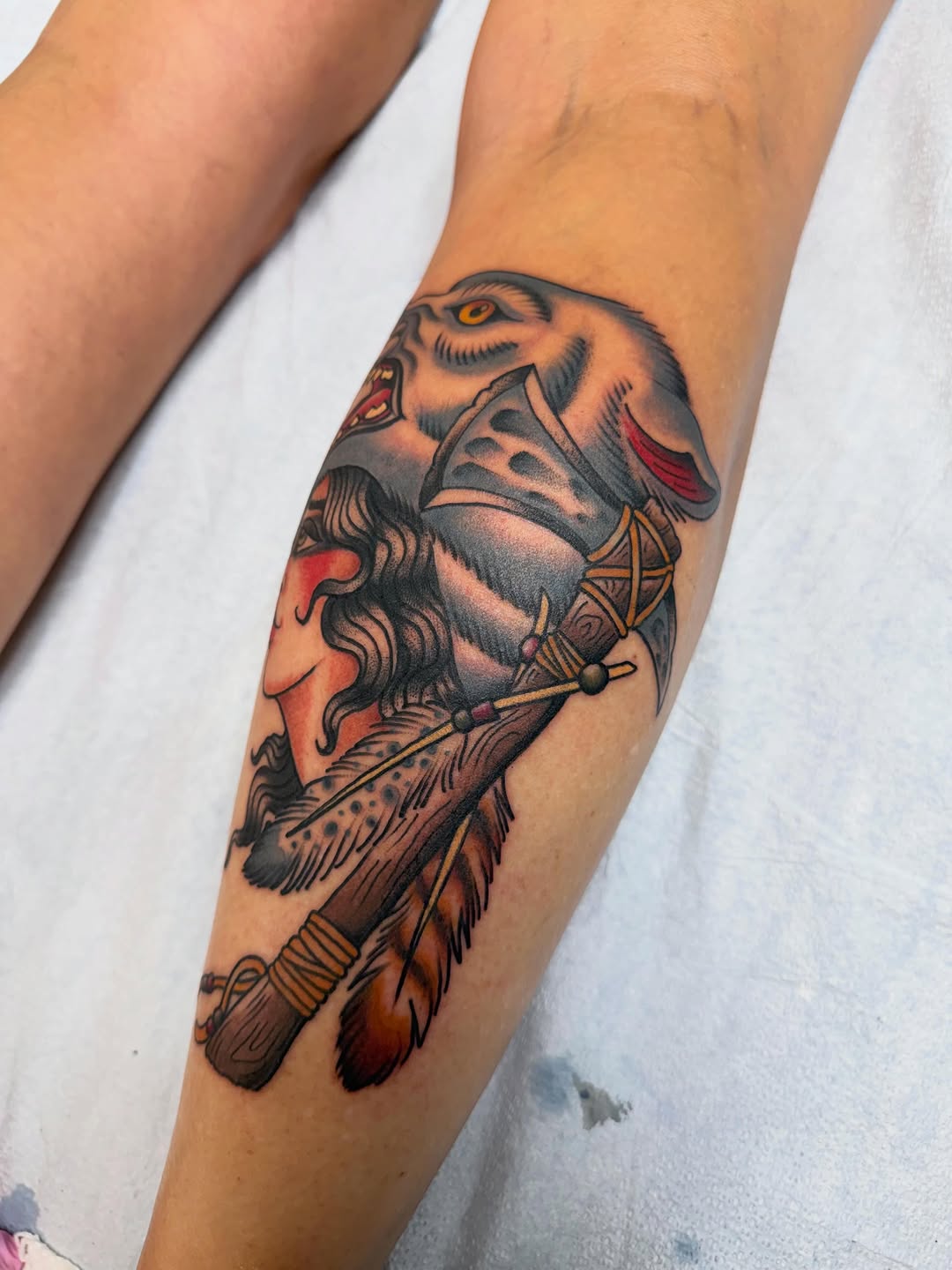 Tattoo by @taylormade_tst — american_traditional, neo_traditional