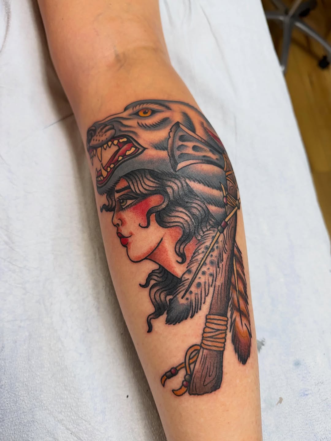 Tattoo by @taylormade_tst — american_traditional, neo_traditional