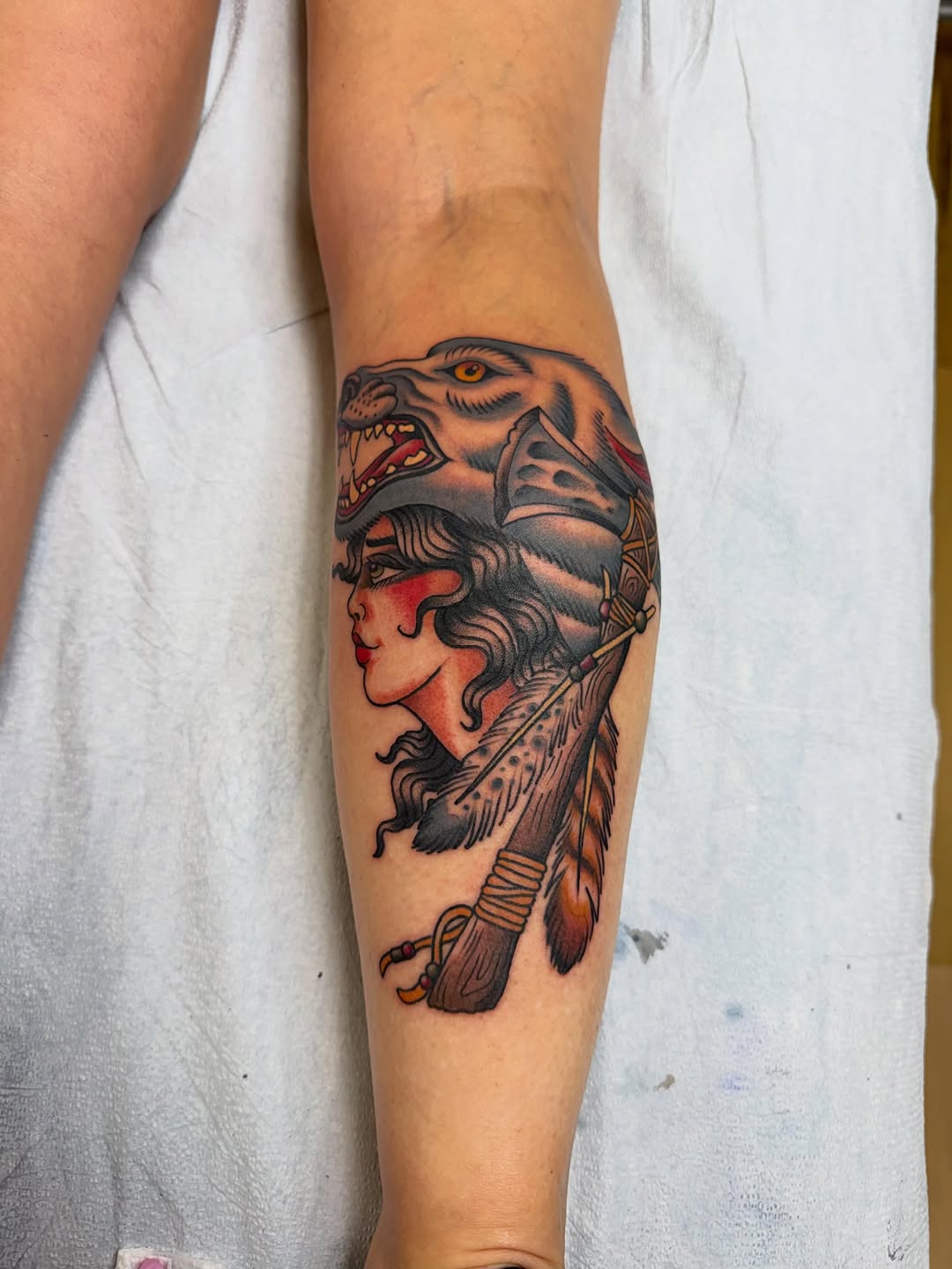 Tattoo by @taylormade_tst — american_traditional, neo_traditional