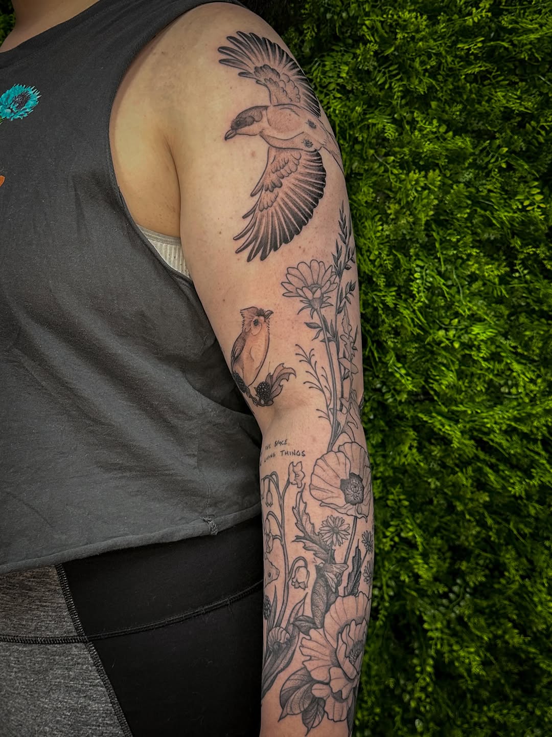 Tattoo by @rachtats — black_and_grey, realism