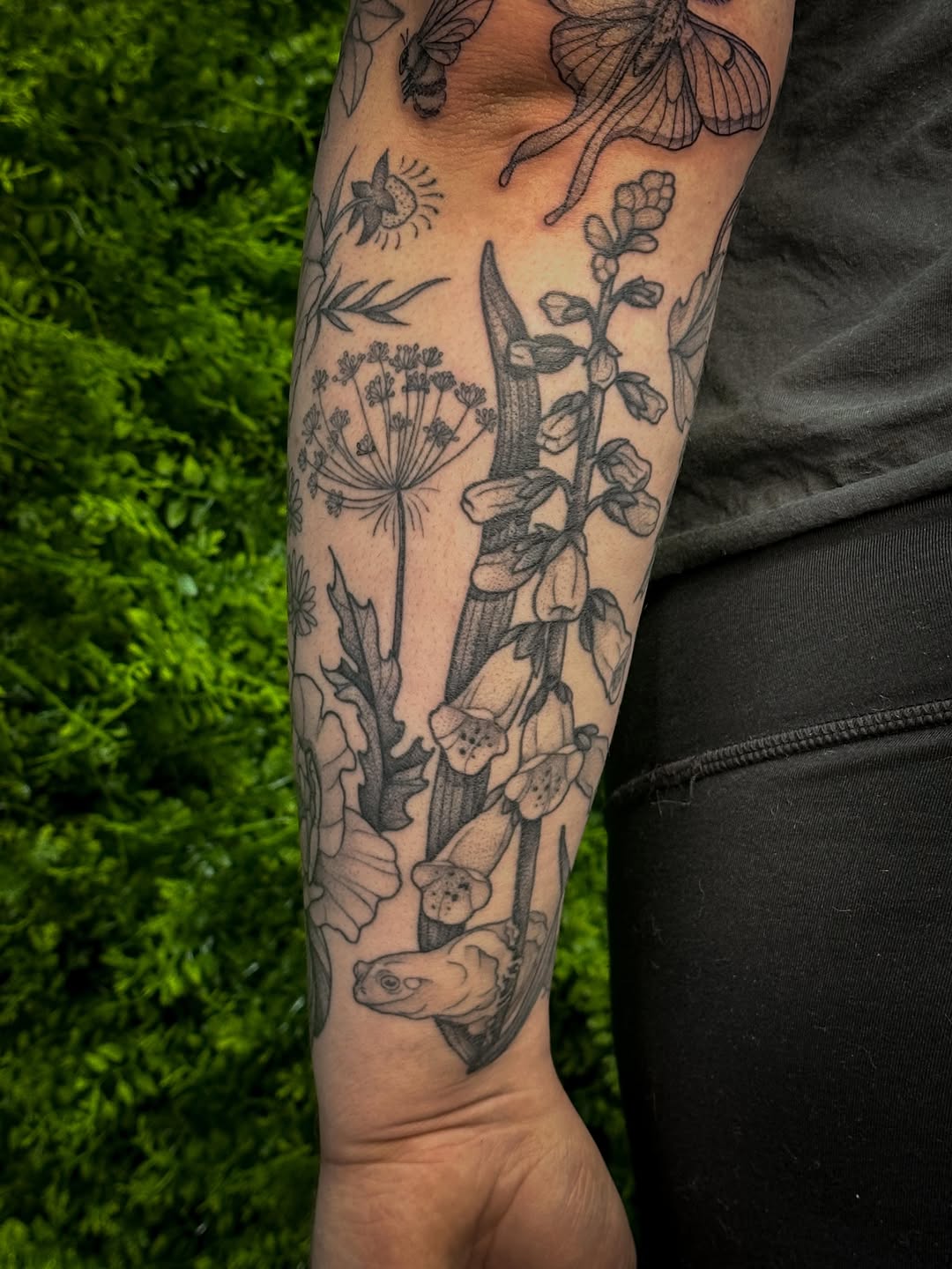 Tattoo by @rachtats — black_and_grey, realism