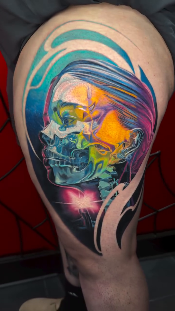 Tattoo by @tattoosbybenloredo — realism, trash_polka