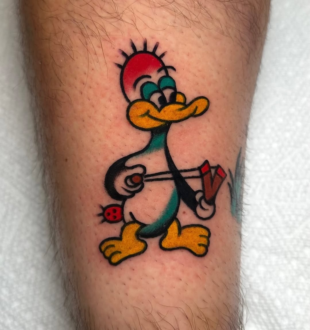 Tattoo by @zahra.tattoos — american_traditional, new_school