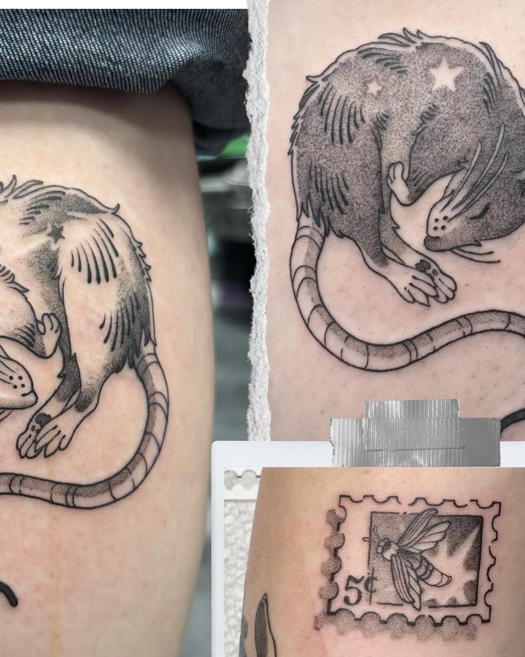 Tattoo by @vang.studio — illustrative, black_and_grey