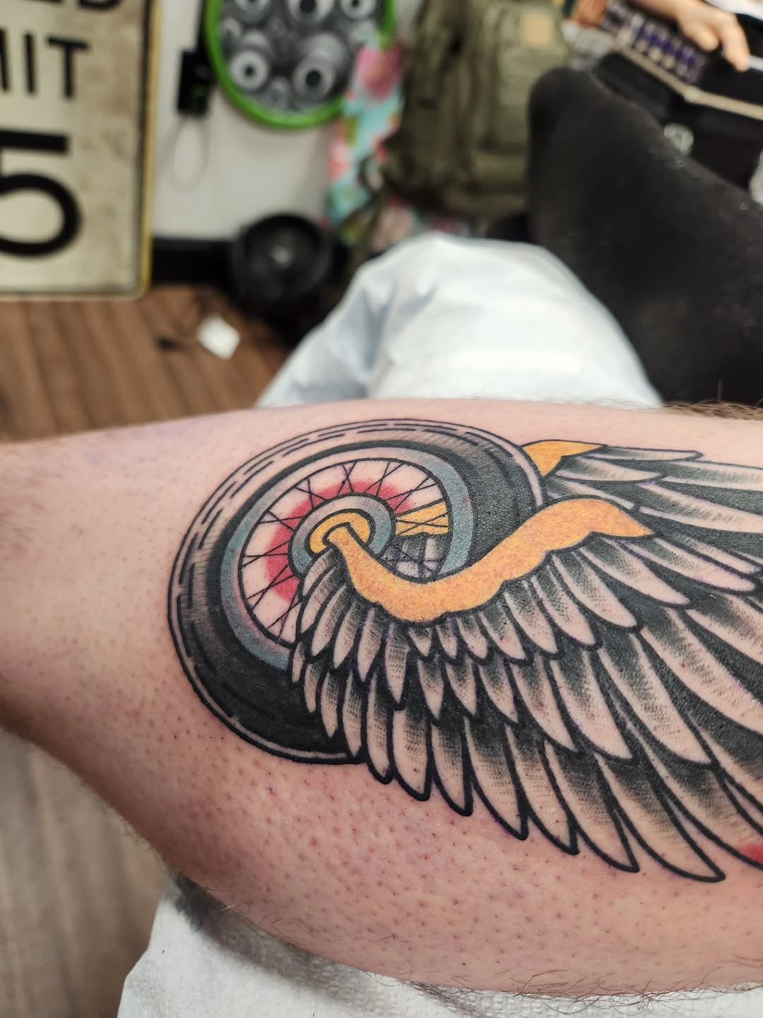 Tattoo by @jeffberm — american_traditional