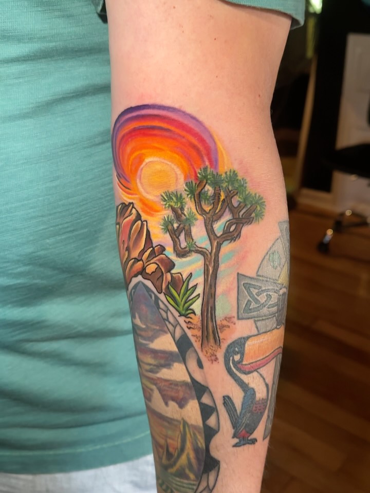 Tattoo by @jcwazzi_tats โ realism, illustrative