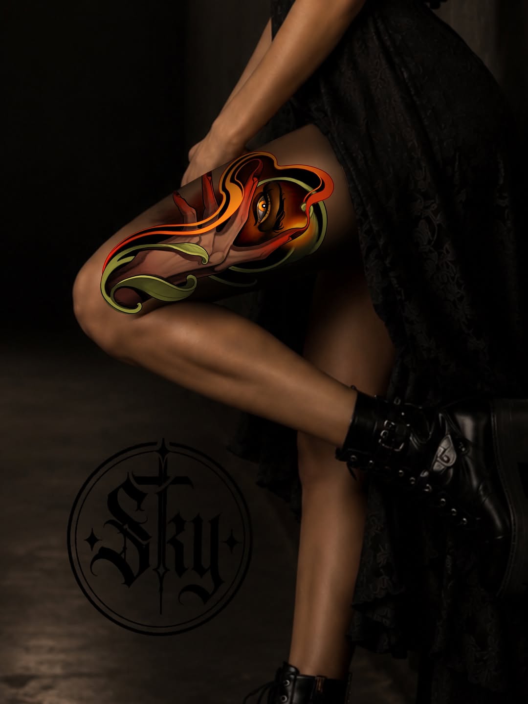 Tattoo by @tattoosbyskyler — dark_realism