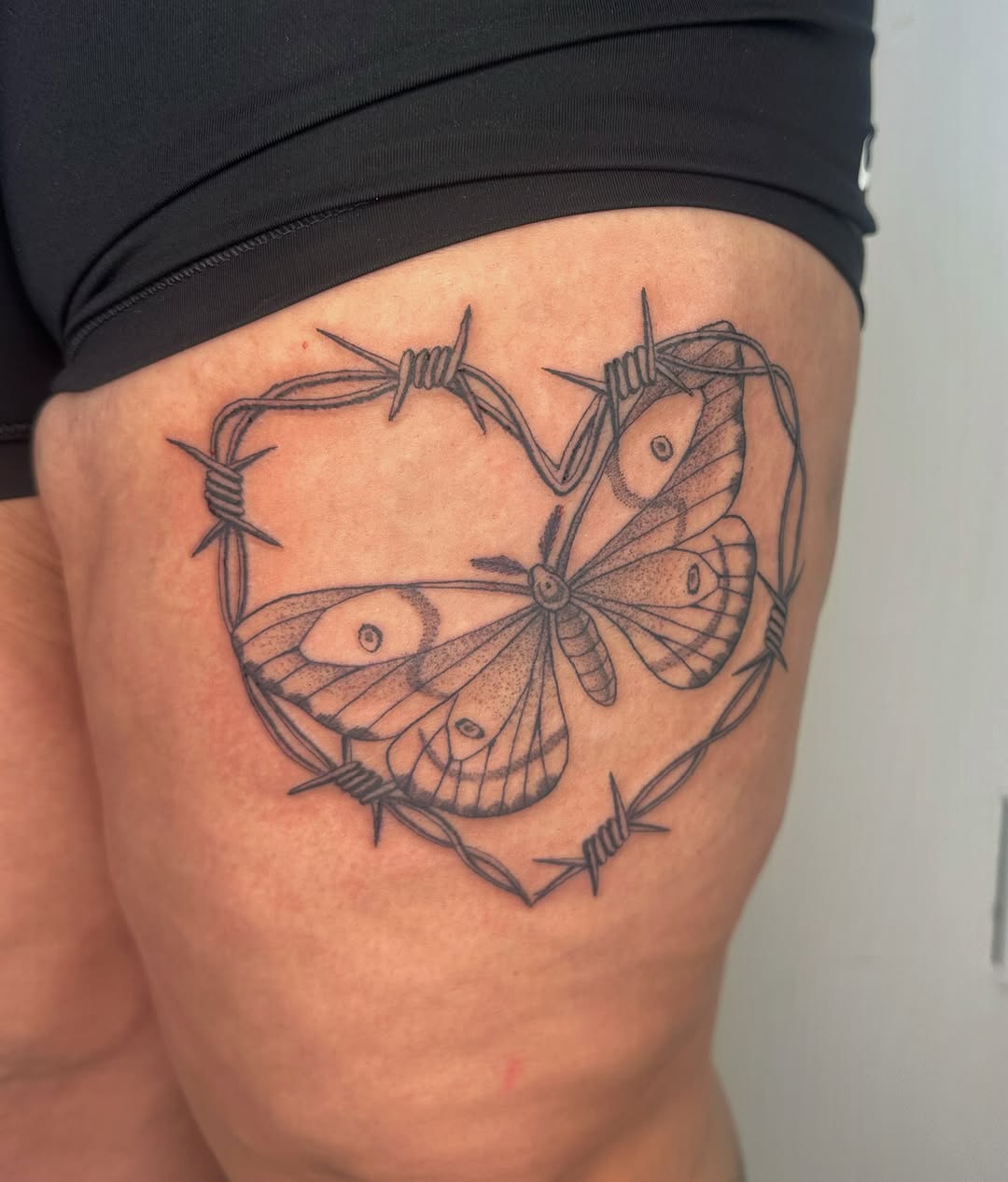 Tattoo by @valvntin — black_and_grey