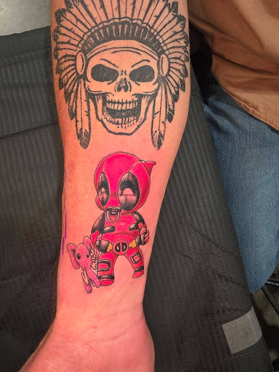 Tattoo by @komik39 — anime