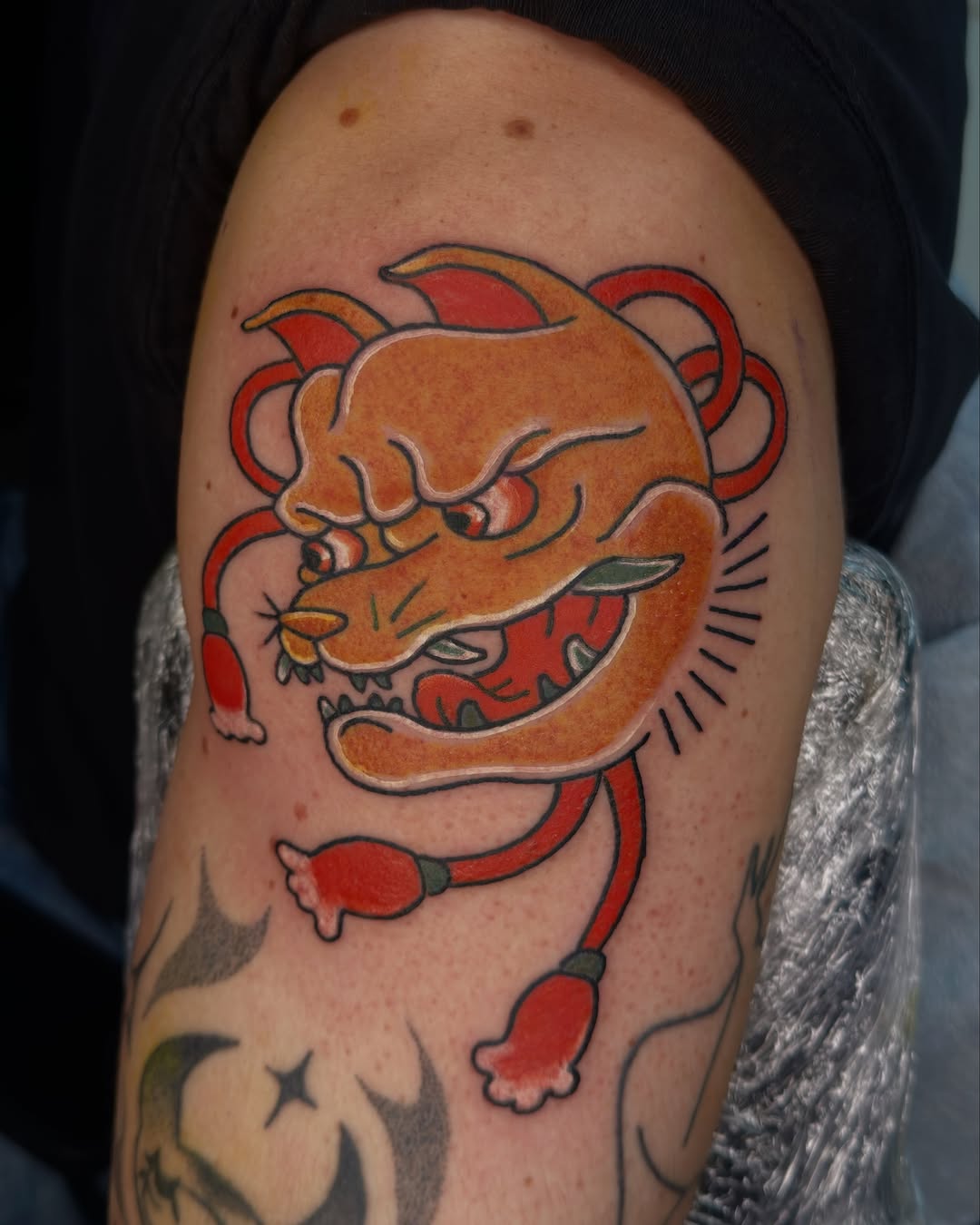 Tattoo by @picaflor.tattooer — new_school