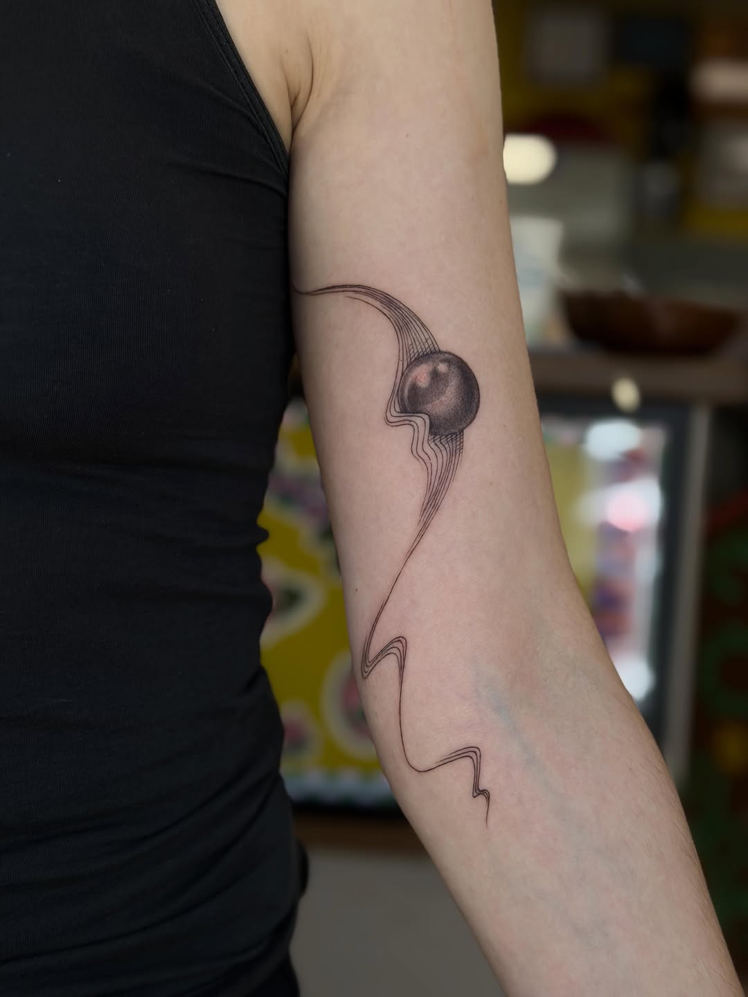 Tattoo by @er.ink.a — fine_line, black_and_grey