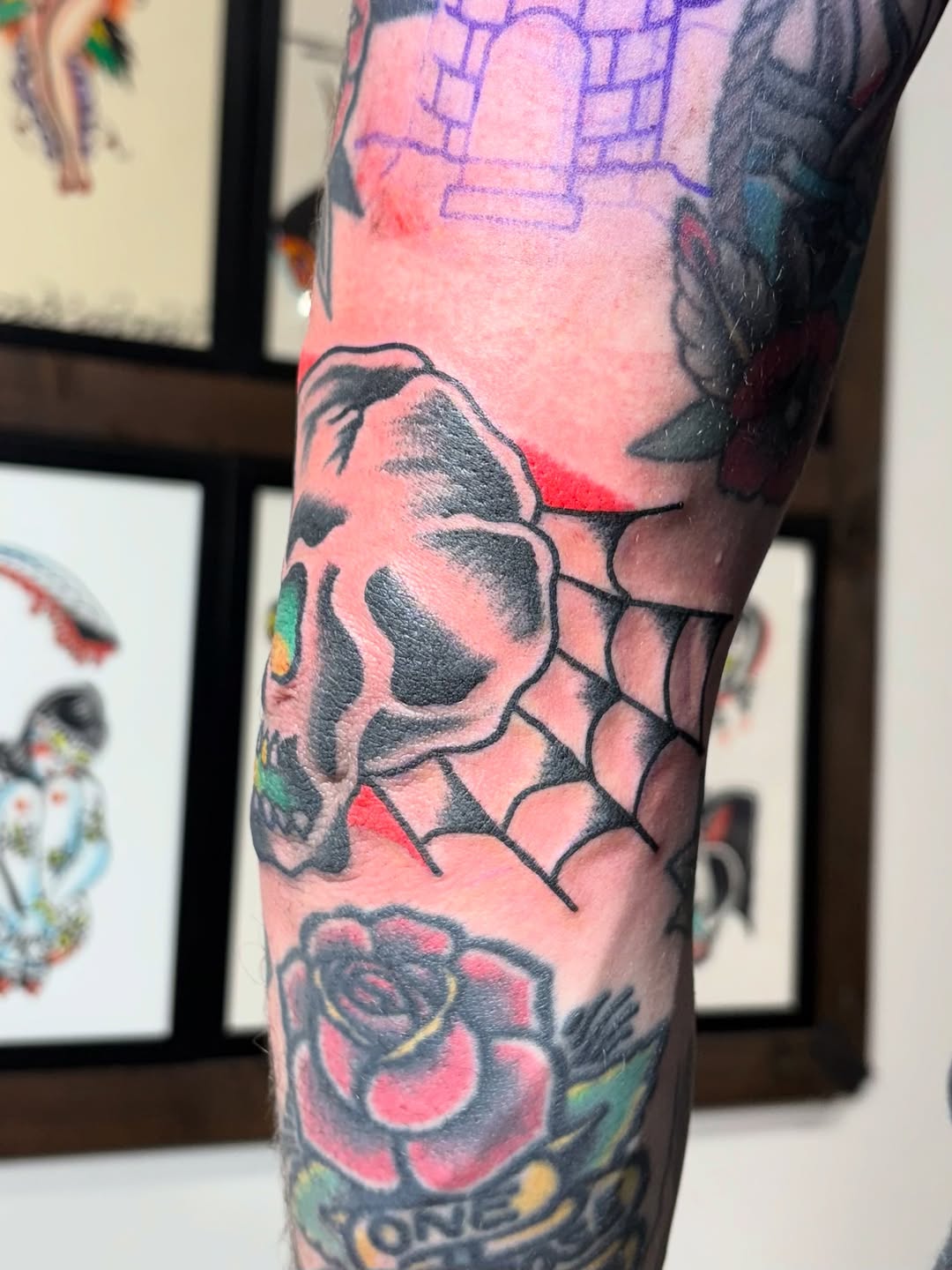 Tattoo by @jaketat2herbert — american_traditional, black_and_grey