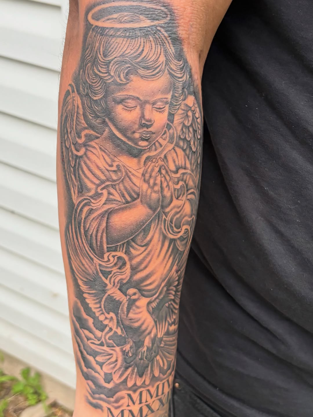 Tattoo by @tattoosbyadrian โ realism, black_and_grey