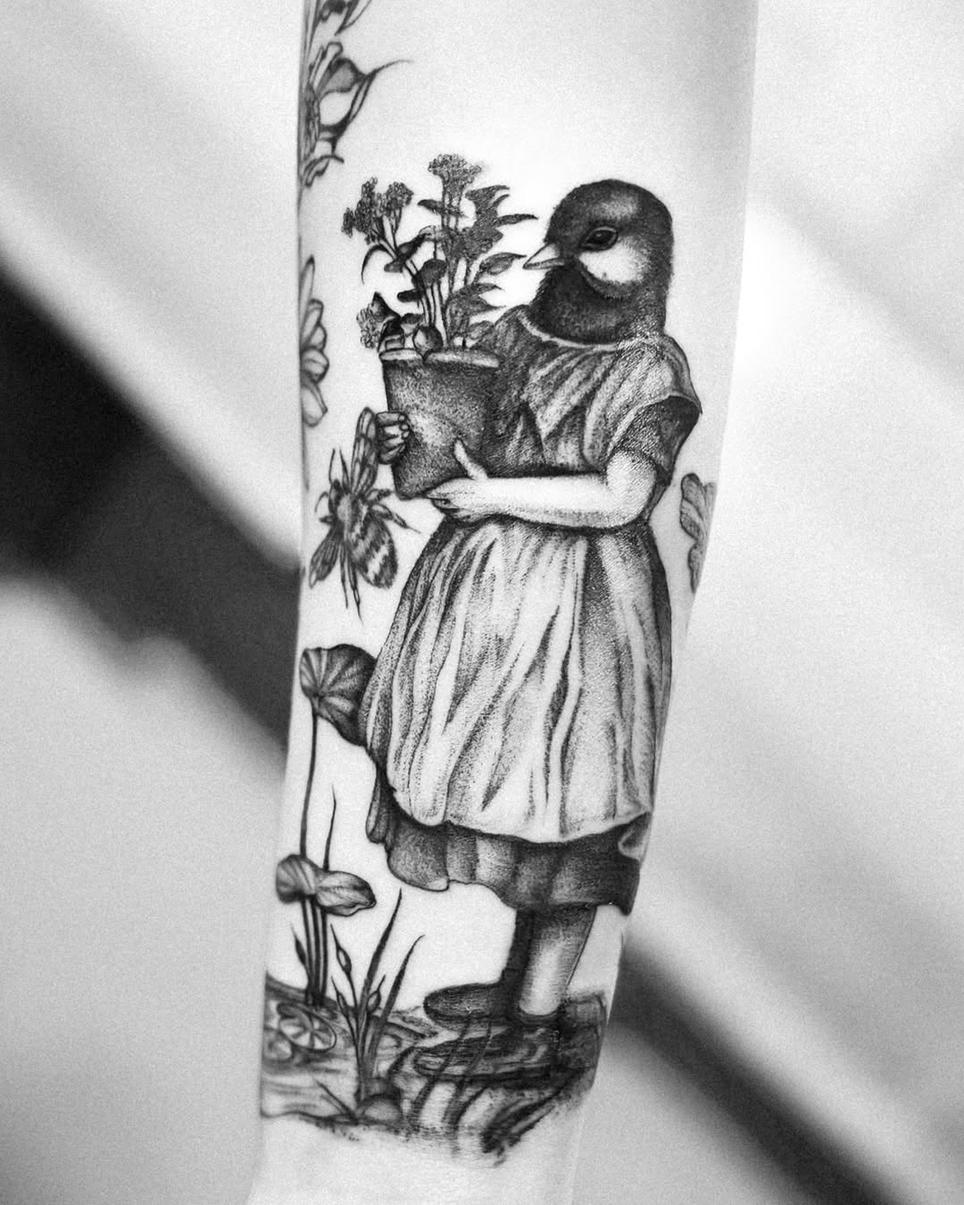 Tattoo by @yaya__ink — realism, dark_realism