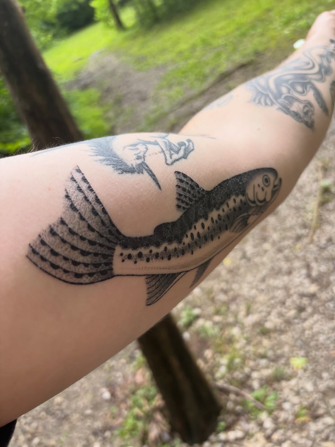 Tattoo by @bloodkimchi β black_and_grey