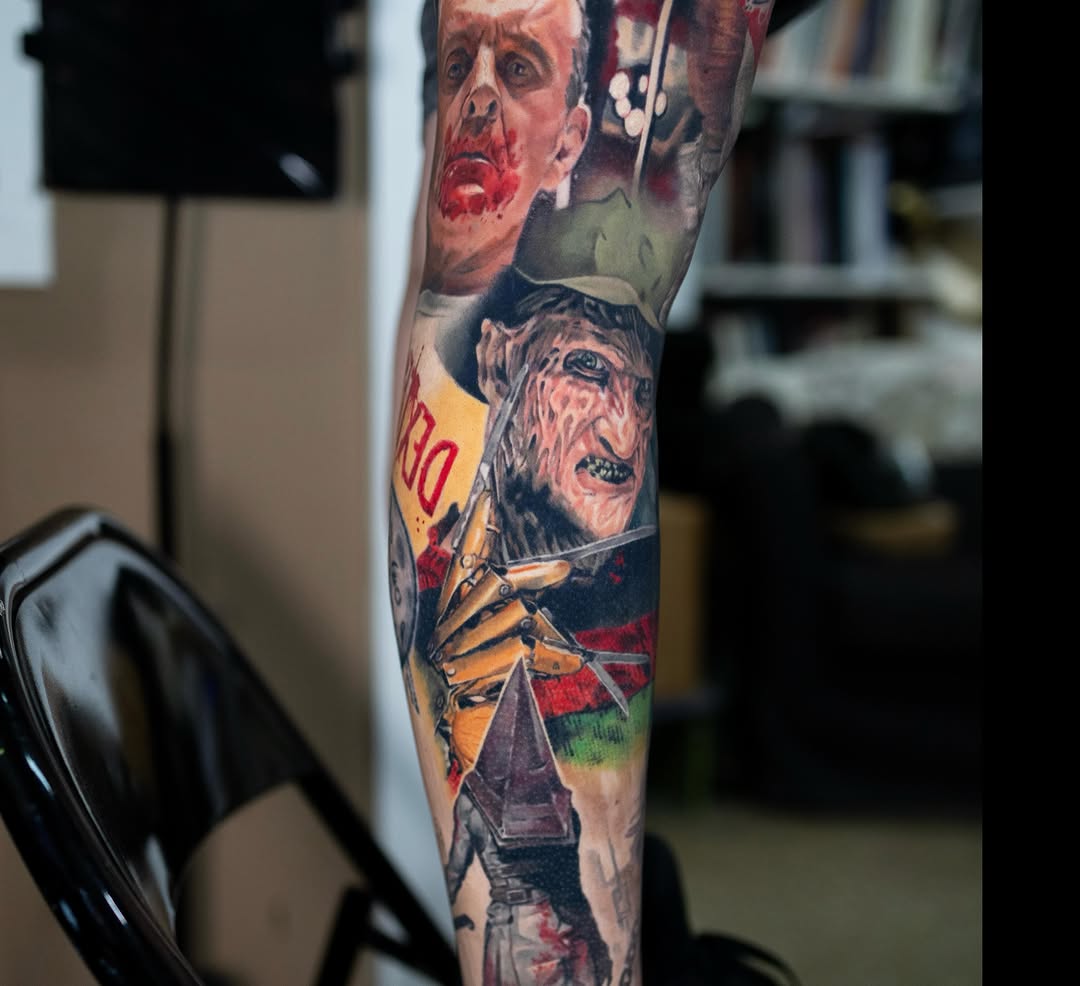 Tattoo by @daviddettloff — realism, dark_realism