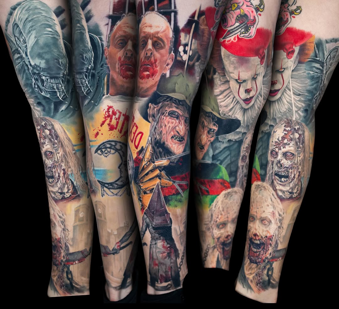 Tattoo by @daviddettloff — realism, dark_realism