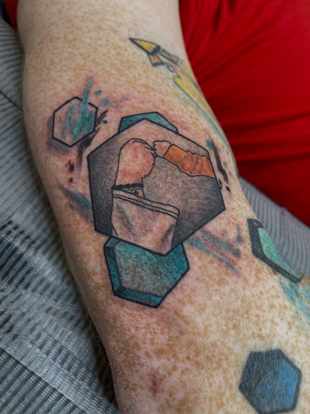 Tattoo by @carlygtattoos — new_school, illustrative