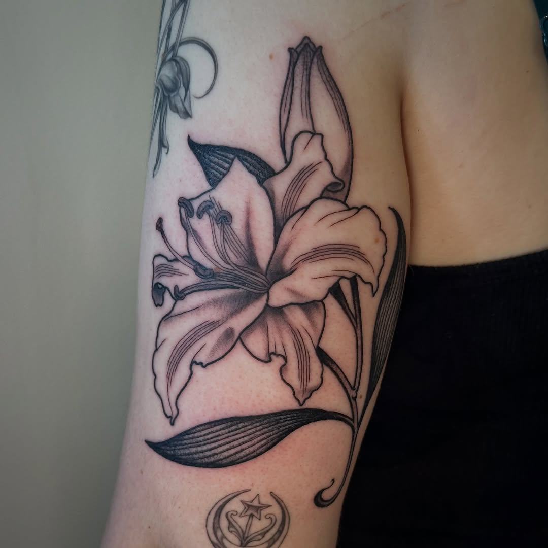 Tattoo by @breelintattoo — black_and_grey, illustrative