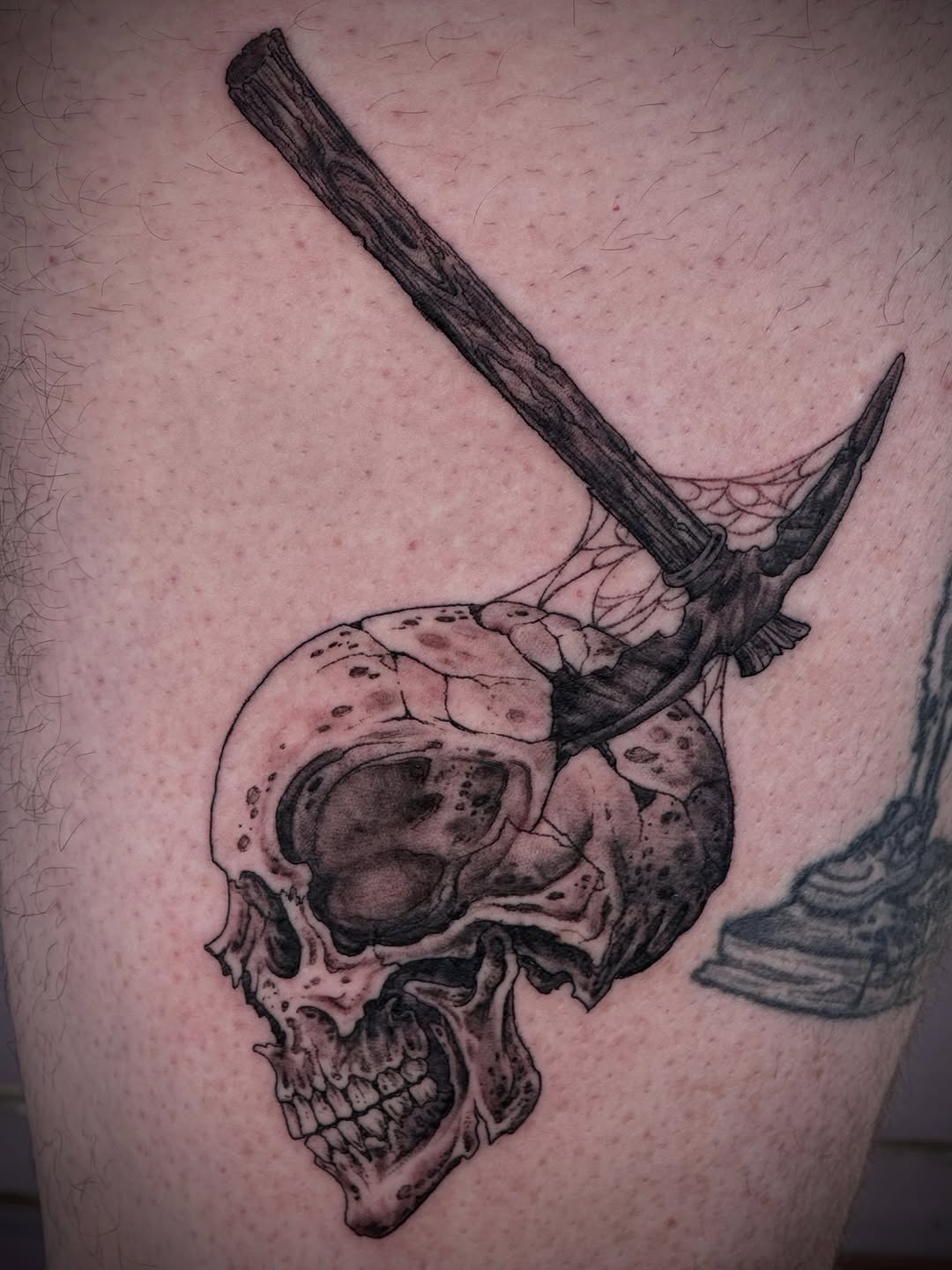 Tattoo by @culletonparamore — dark_realism, black_and_grey