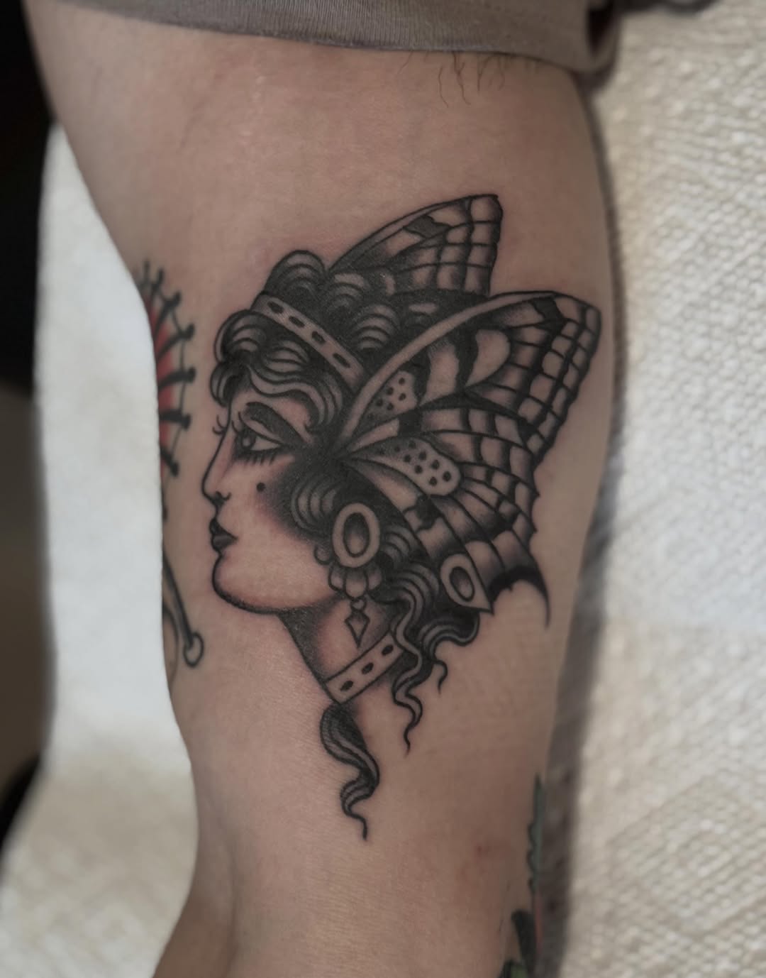 Tattoo by @micahnorman — american_traditional, illustrative