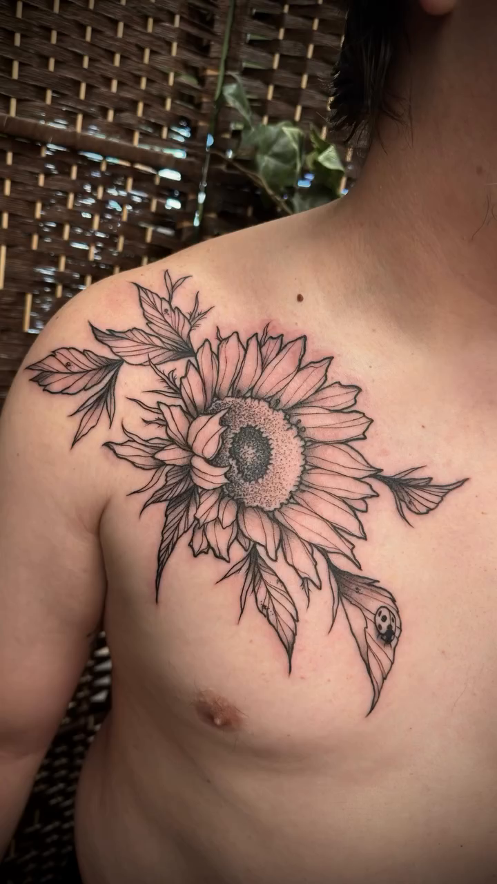 Tattoo by @langdaleart โ illustrative, black_and_grey