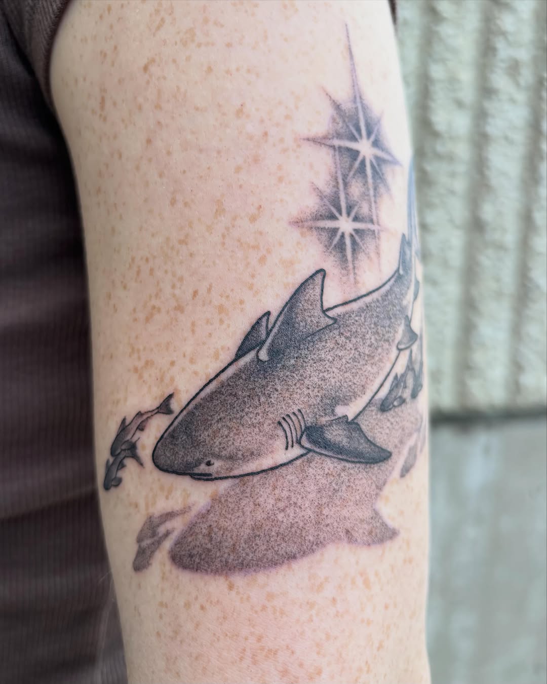 Tattoo by @vang.studio — black_and_grey, illustrative