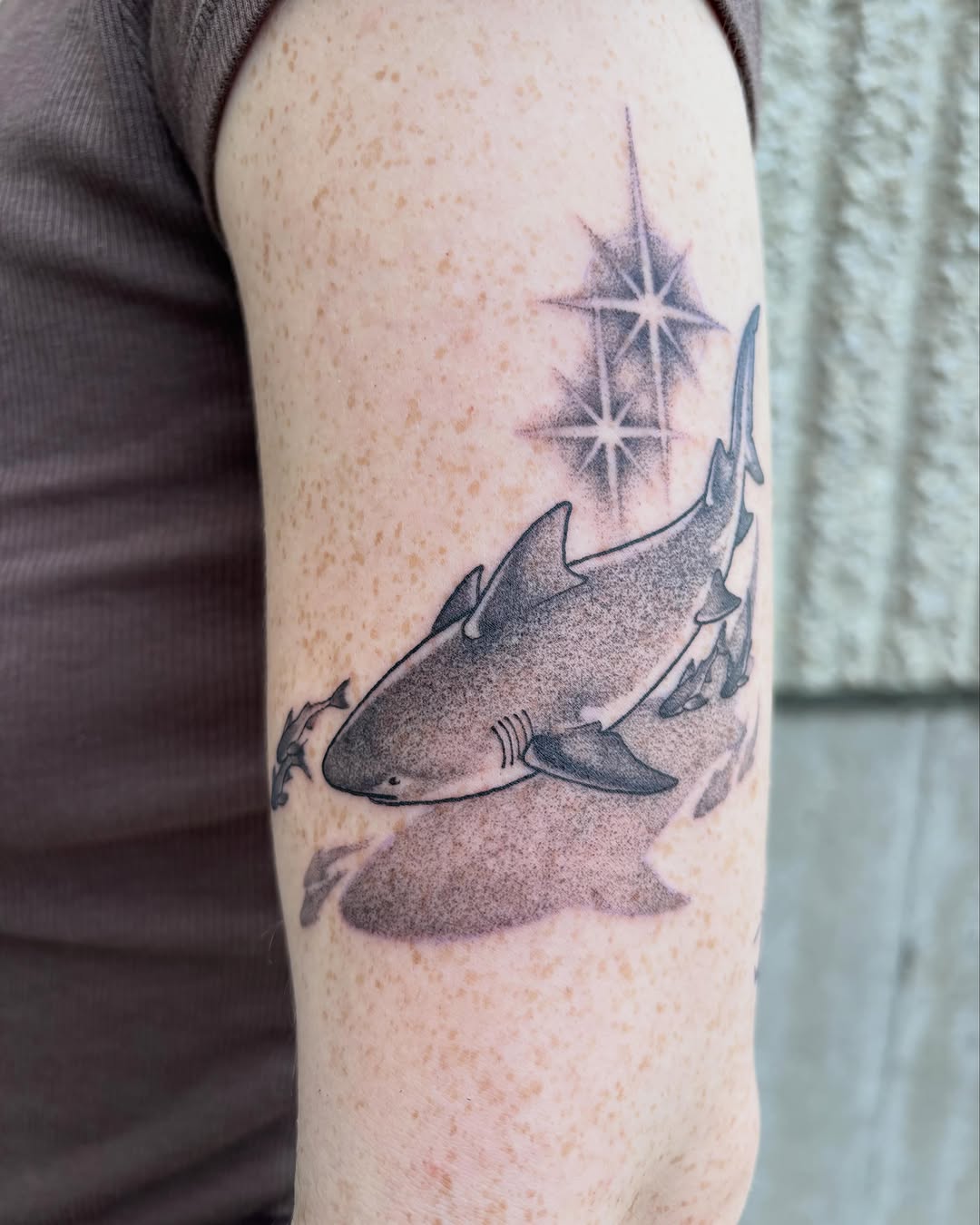 Tattoo by @vang.studio — black_and_grey, illustrative