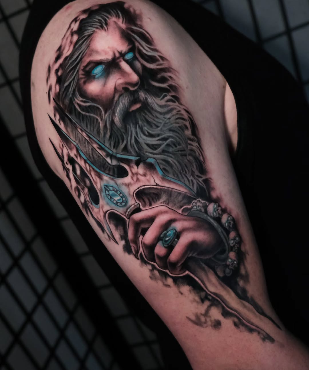 Tattoo by @graywashtash — realism, dark_realism