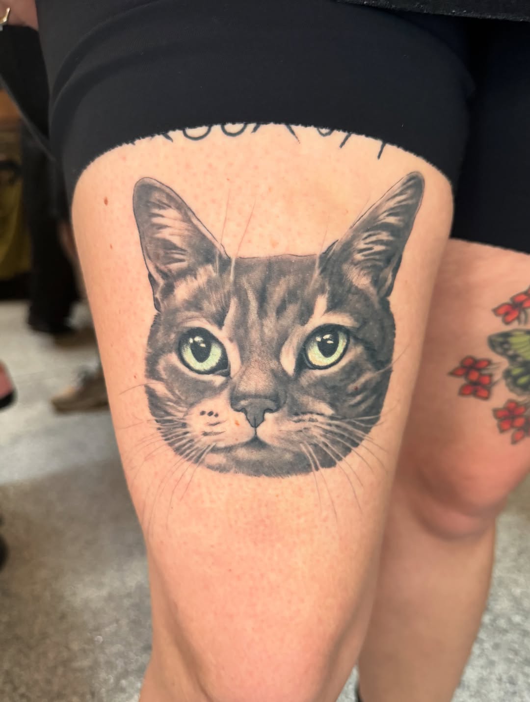 Tattoo by @shoppertattoo — realism, black_and_grey