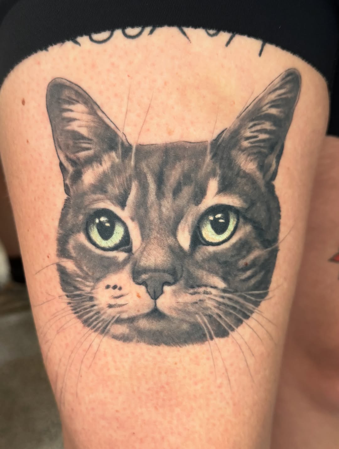 Tattoo by @shoppertattoo — realism, black_and_grey