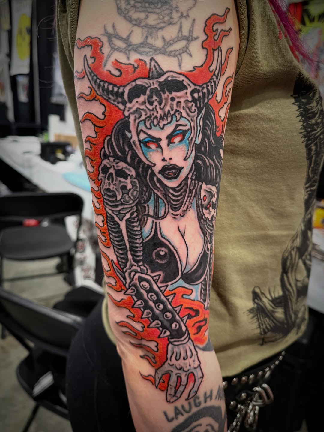 Tattoo by @zacblevins — neo_traditional, black_and_grey