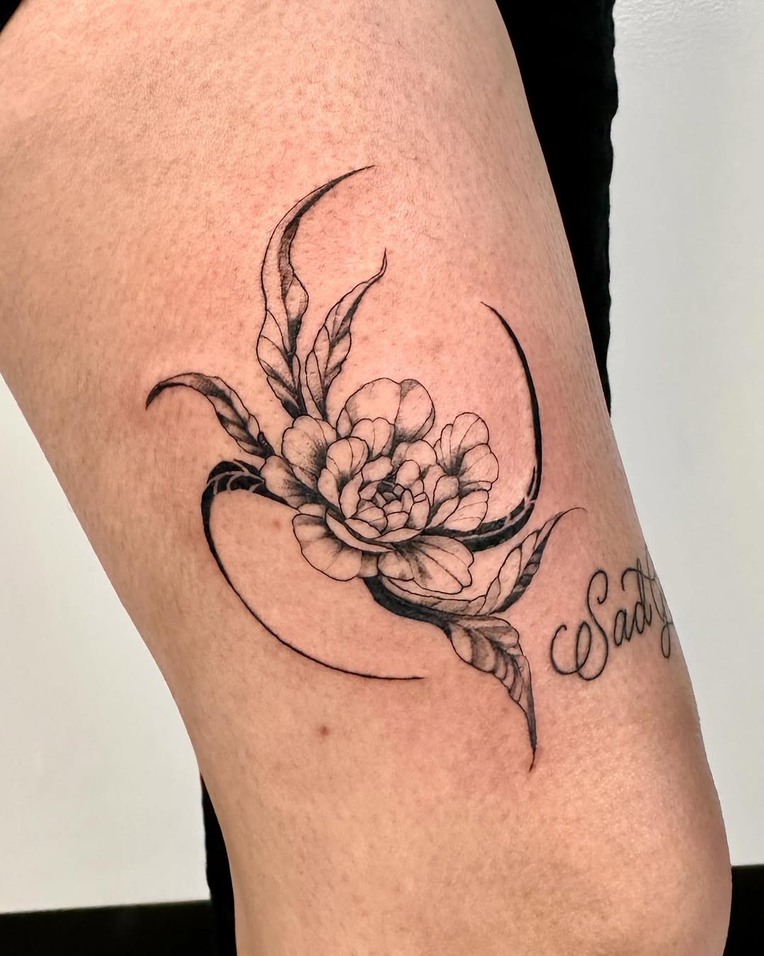 Tattoo by @dreamboy.ink — illustrative, black_and_grey