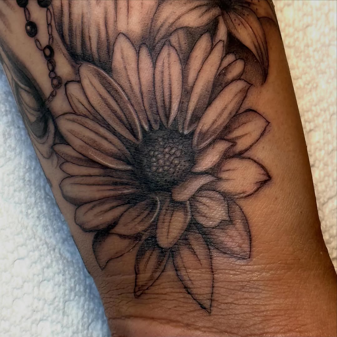 Tattoo by @bellyink_ — black_and_grey, realism